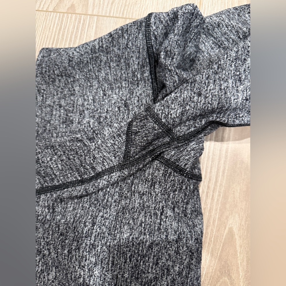 Lululemon Wunder Under Hi-Rise Tight *28" heathered black - Picture 5 of 7